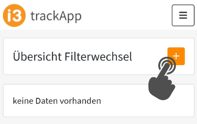 Filterwechsel hinzufügen