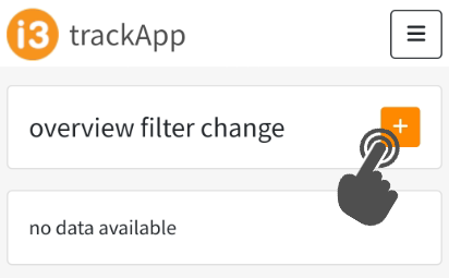 Create new filter change